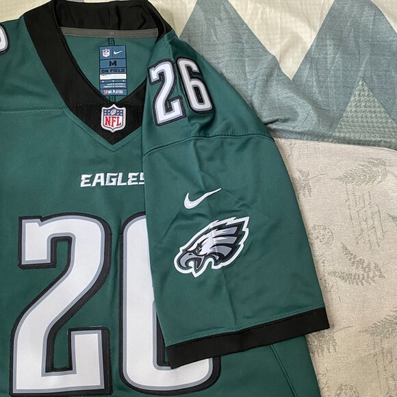 Saquon Barkley #26 Vapor FUSE Jersey Midnight Green - Picture 5 of 7